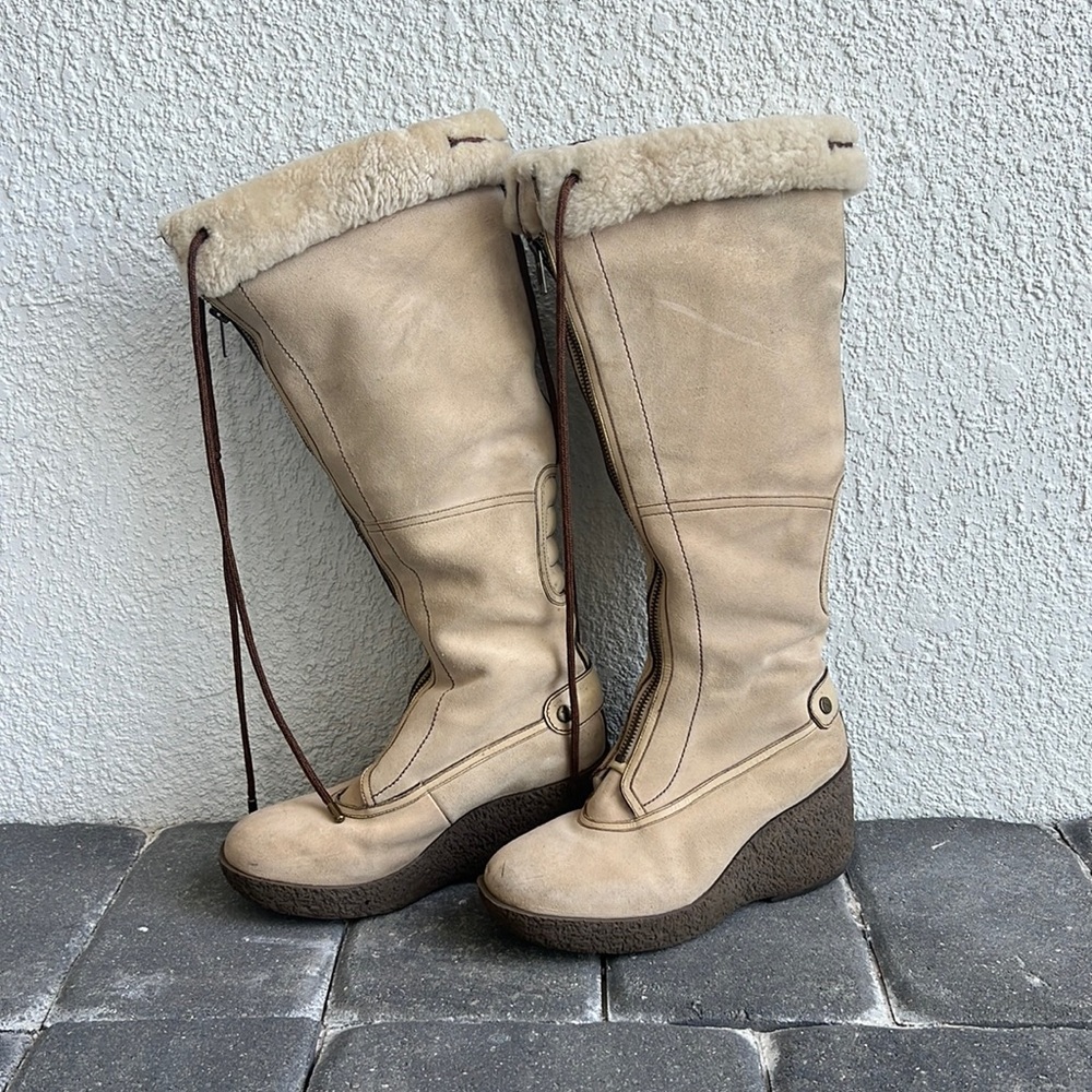 Cole Haan Jezebel Tall Boot Sherling